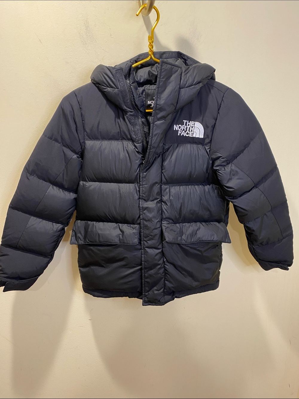 The North Face Kids' Black  Puffer Jacket with Hood Sz Juniors S